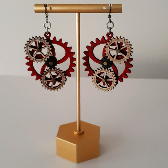 GreenTree Jewelry Jewelry - GreenTree Jewelry Kinetic Earrings